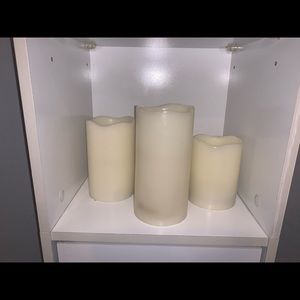 Battery operated candle set